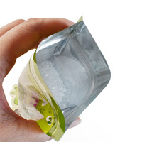 LT Pochette réutilisable imprimée sur mesure à gousset de qualité supérieure avec fermeture à glissière latérale scellée en feuille d'aluminium Ldpe Zipper Plastic Bag Packaging