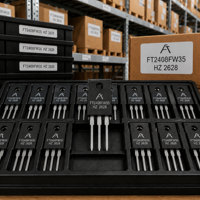 FT2408FW35: Tiristor bidireccional de 3Q con aislamiento interno de alta resistencia a la corriente y al tiempo (dv/dt)