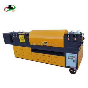 Manufacturers sell scaffolding straightener steel pipe straightening rust removal paint all-in-one machine