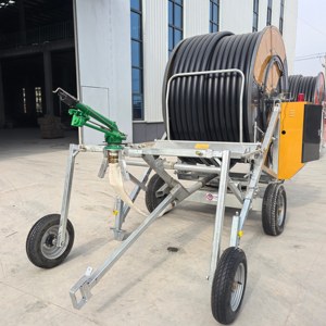 Sistema de Riego Móvil JP75-400 con Carrete de Manguera para Agricultura en Campo - Product Image 4