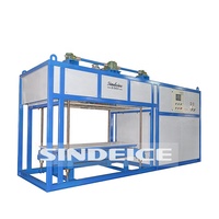 Haute efficacité SINDEICE 2 tonnes par jour bloc machine à glaçons personnalisation d'usine à vendre
