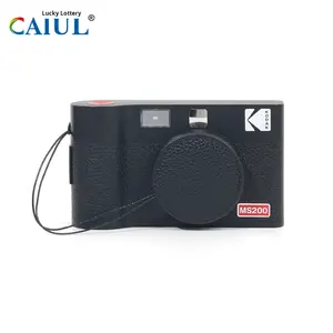 Tapa de lente Kodak Instax MS200/C210R para cámara fotográfica, protectora de cuero genuino con correa antiarañazos y diseño antipérdida - Product Image 2