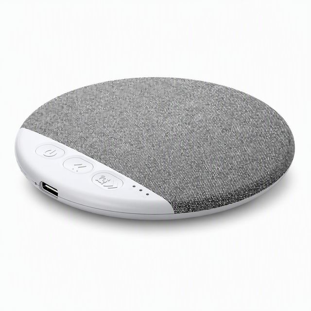 Under Pillow Sleep Speaker Bluetooth With Built-in White Noise Thin Fabric Covered Wireless Mini Speaker with Auto-Off Timer