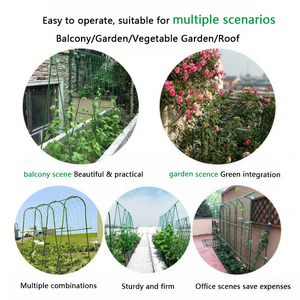 Ruban de reliure d'arbre en PVC Fixation des plantes Support d'arbre Flexible et non sujet à la casse Entrepôt américain réutilisable - Product Image 2
