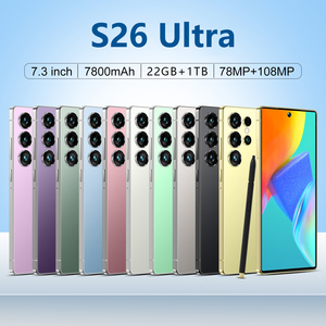S26 Ultra Way Guide 5G ไร้สาย 7.3 นิ้ว HD จอแสดงผลแบบ Total View ความจุแบตเตอรี่มากกว่า 8000mAh 16GB 1TB WiFi ตรวจสอบ IMEI ตัวเครื่องไทเทเนียม - Product Image 1