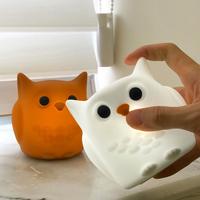 Veilleuse animale en silicone à capteur tactile, rechargeable, changeant de couleur RGB, mini lampe de chevet pour enfants, chambre de bébé, chambre à coucher, personnalisable
