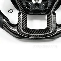 Volant sport personnalisé de haute qualité en fibre de carbone et cuir pour Ford Raptor F150 F250 F350