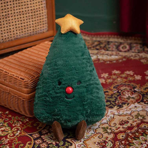 Cheap Wholesale Anime Christmas Tree Cartoon <b>Soft</b> Fluffy Plush <b>Toys</b> <b>Stuffed</b> Animal <b>Toys</b> Premium Plush Claw Machine <b>Toys</b> for Kids - Product Image 1