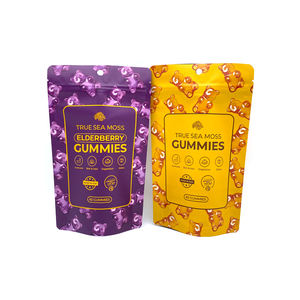 Emballage de riz <span class=keywords><strong>bomba</strong></span> pour aliments biologiques à fenêtre d'impression personnalisée bon marché sac d'emballage de riz debout en plastique transparent transparent - Product Image 3