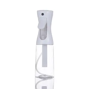 150ml 300ml 500ml Hair Salon Empty Plastic Reusable Continuous Hair Fine Plastic Trigger Spray Bottle