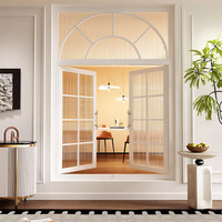 Ventana Abatible Minimalista Insonorizada de Plástico y Acero para Balcón y Dormitorio