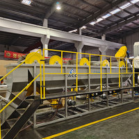 Machine de recyclage de bouteilles de lait de 500kg pour ligne de broyage de lavage en plastique HDPE