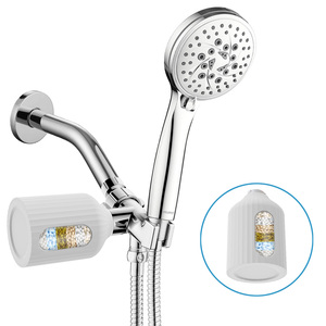 Premium Hard Water Shower Head Filter System- Bathroom 8-Stage PH Balance Water Softener For Skin Care - Product Image 1