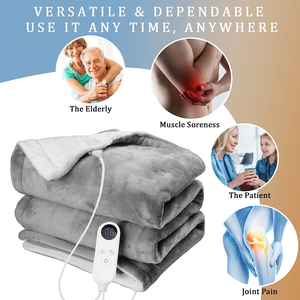 <span class=keywords><strong>Couverture</strong></span> chauffante bon marché à température contrôlée réglable couvertures <span class=keywords><strong>électrique</strong></span>s portables king size - Product Image 2