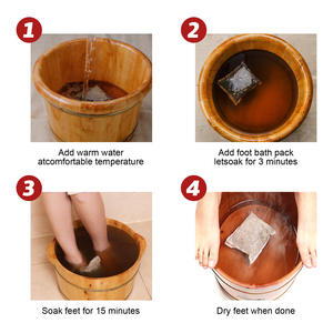 ถุงแช่เท้า OEM พับได้ ด้วยสูตรสมุนไพรอ่อนโยน - ให้ความรู้สึกสบายและผ่อนคลาย อุ่นสะอาด ดูแลอย่างอ่อนโยน ช่วยกระชับเรียวขา - Product Image 4