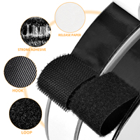 Sangles de rangement velcros réglables personnalisées, sangle en nylon à boucle et crochet avec ceinture de réception à boucle