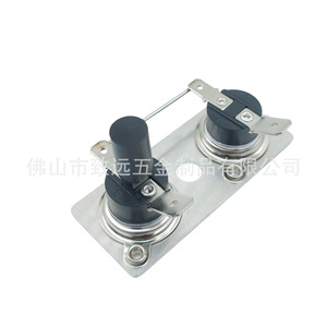 Rv <b>Thermostat</b> 120V 232306 Aluminum Alloy Temperature <b>Control</b> Switch For Air Conditioning - Product Image 4