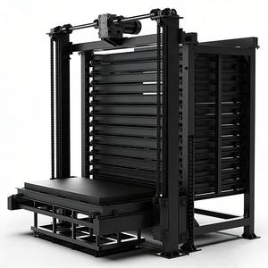 Endüstriyel Otomatik Plaka Depolama Deposu Ağır Yük Çelik Rafları Drive-In Palet Rafı Lazer Kesim - Product Image 3