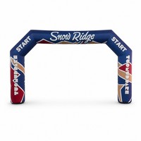 Arche publicitaire gonflable pour la promotion de la marque, impression personnalisée pour les salons professionnels, les expositions et les promotions
