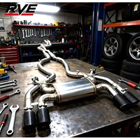 Tuyau d'échappement RVE 2014-2019, système d'échappement de voiture, tuyau intermédiaire à longueur égale, acier inoxydable 304 pour BMW M3/M4 F80 F82 F83 S55 3.0T