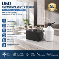 Diffuseur d'arômes commercial OEM pour HVAC, fabricant de diffuseurs de parfum pour grandes surfaces, machine de diffusion de parfum 5000 ml