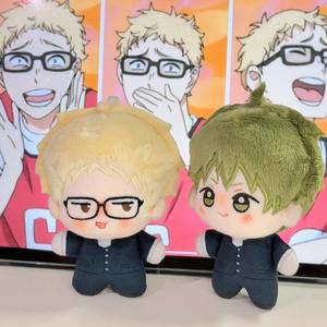 13 Designs – Nouveauté ! Porte-clés en peluche douce de 10 cm, style japonais, figurines d'anime <span class=keywords><strong>Haikyuu</strong></span>, breloques pour sacs et accessoires de clés - Product Image 3