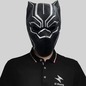 Topeng pesta lateks Black Panther <span class=keywords><strong>King</strong></span> Cosplay topeng Film - Product Image 4