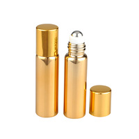 Fournisseur RUIPACK OEM 5ml 10ml Bouteilles en verre à revêtement UV avec billes roulantes en acier inoxydable/Bouteille de parfum à bille