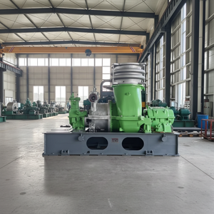 5000kW 직결식 응축 증기 터빈 발전소용 친환경 열 발전기 (PLC 및 펌프 포함) - Product Image 2