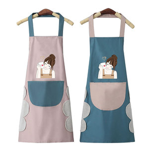 Chinese suppliers custom apron waterproof cleaning aprons kitchen chef aprons for restaurants