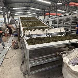 大型連続メッシュベルトドライヤー自動供給および排出ココナッツ乾燥機チェーンコンベヤー - Product Image 3