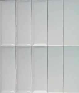 최고 품질 75X150X7mm 수정 및 일반 흰색 타일 세라믹 벽