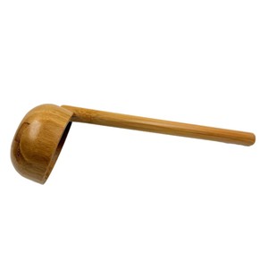 Bamboo Soup Ladle Long Handle For Hot <b>Pot</b> Ramen Noodle Shop Serving Spoon - Product Image 1