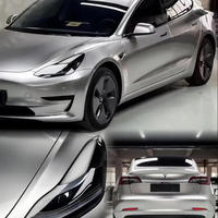 Película Protectora de Pintura TPU Metálica Brillante para Carrocería Completa, Auto-Reparable, Anti-Rayones, Protección UV, Garantía de 5-12 Años, Profesional