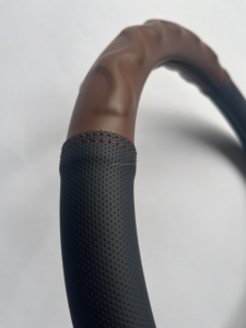 Funda para Volante de Coche MELCO Popular de 3 Radios en Microfibra y Cuero para <span class=keywords><strong>Toyota</strong></span> Corolla 2011-2013 <span class=keywords><strong>RAV4</strong></span> 2011-2012 Auris 04-DZ107 - Product Image 3