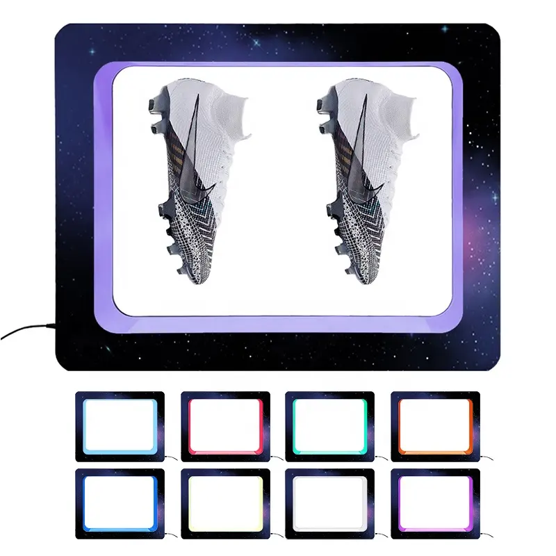 Rotierende benutzer definierte Acryl Kunststoff Magnet buch Schuhe Platte Produkt Ausstellung Display Rack Box Fall zum Verkauf Einzelhandel geschäfte