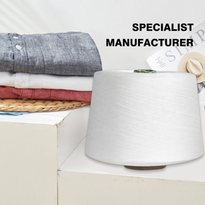 Cotton Lyocell 80/20 chải kỹ sợi nhỏ gọn 50S/1 để đan dệt pha trộn nguyên liệu trắng chất lượng tốt hơn - Product Image 5