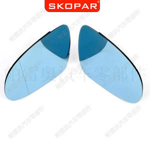 Verre de rétroviseur bleu Wolf Lake pour Vw Passat B6, pièce de rechange côté gauche et droit 3C0857521 3C0857522 - Product Image 2