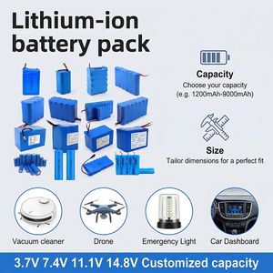 Paquete de Baterías de Iones de Litio Personalizadas en Cualquier Forma y Tamaño, 18650 11.1v 3S3P 9000mAh 7800mAh para Altavoces <span class=keywords><strong>Bluetooth</strong></span> - Product Image 3