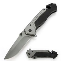 Couteau pliant G10 avec lame 3cr13 revêtue de titane, durable, pour le camping, la randonnée, la chasse, vente en gros