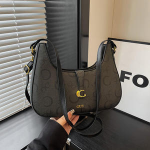 Elegante Bolso de Media Luna <span class=keywords><strong>con</strong></span> Estampado de <span class=keywords><strong>Cadena</strong></span> Guesses, Bolso Bandolera de un Solo Hombro, Bolsos para Mujer - Product Image 2