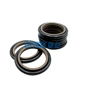 Cơ Khí Cao Su Niêm Phong Vòng Thủy Lực Piston Dầu Con Dấu HBTS Bước Con Dấu