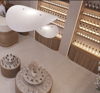 Aménagement intérieur de magasin de cosmétiques et de parfums de luxe, mobilier et vitrines sur mesure, décoration complète de magasin de parfums