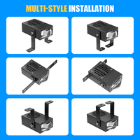 Aurora LED Car Hidden Grille Light Éclairage Externe Dual-Color Offroad Light Led Driving Lamp pour Camion Jeep