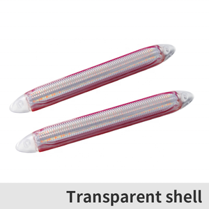 2pcs 12v הוביל drl פועל בשעות היום דרל ברים אור גמיש עמיד למים פס אוטומטי עם אורות זרימת בלם צבעוני - Product Image 3