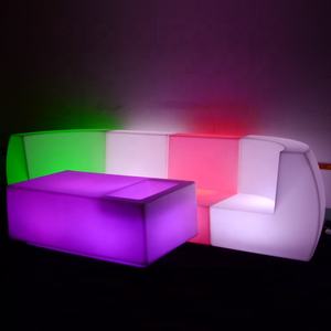ไนท์คลับเฟอร์นิเจอร์<span class=keywords><strong>ร้าน</strong></span>กาแฟบาร์เลานจ์แสงโซฟา Led โซฟาตัด - Product Image 5
