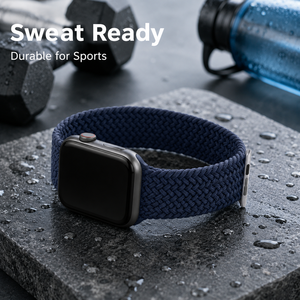 Bracelet de montre en nylon tressé Solo Loop, sangle élastique extensible pour <span class=keywords><strong>Apple</strong></span> <span class=keywords><strong>Watch</strong></span> 38 40 41 42 44 45 46 49 mm Série <span class=keywords><strong>3</strong></span> 4 5 6 7 8 9 SE Ultra - Product Image 6