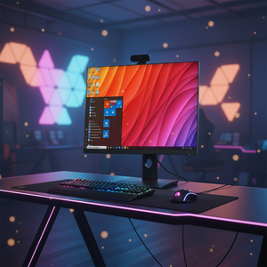 新型23.8インチ一体型PC タッチスクリーン DDR4 Intel Core i5プロセッサー SSD搭載 ゲーミングコンピューター USB IPS液晶ディスプレイ オーディオカメラ付き - Product Image 3