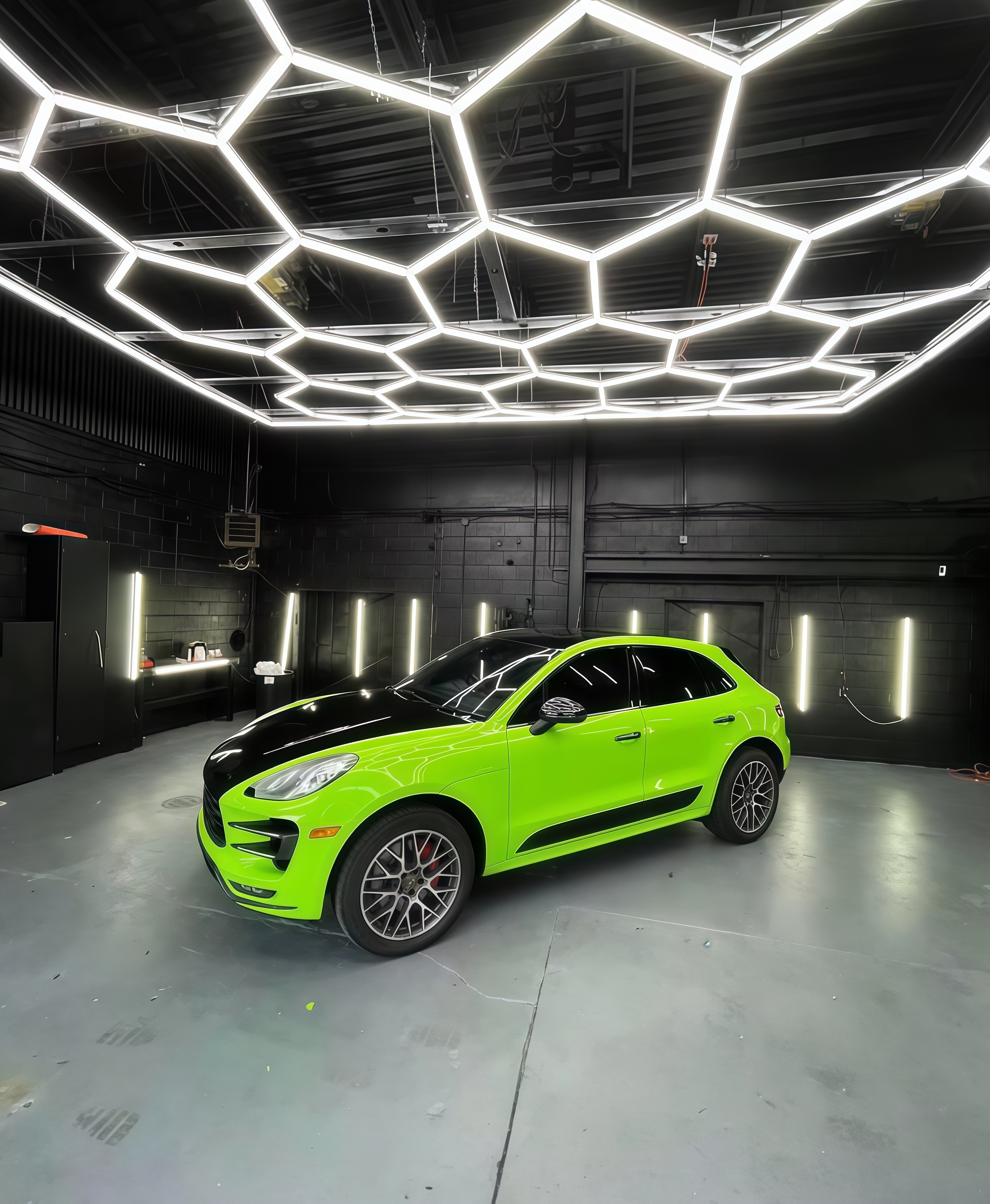 KCX AC85-265V LED Hexagon Lights Working Lights for Garage Ceiling Customized Size & Color Honeycomb Lamp LED Light