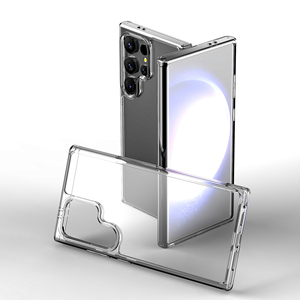 2024 <span class=keywords><strong>Cover</strong></span> per telefono in cristallo trasparente trasparente anti-giallo di alta qualità per <span class=keywords><strong>Samsung</strong></span> <span class=keywords><strong>Galaxy</strong></span> <span class=keywords><strong>S21</strong></span> S22 S23 S24 - Product Image 2